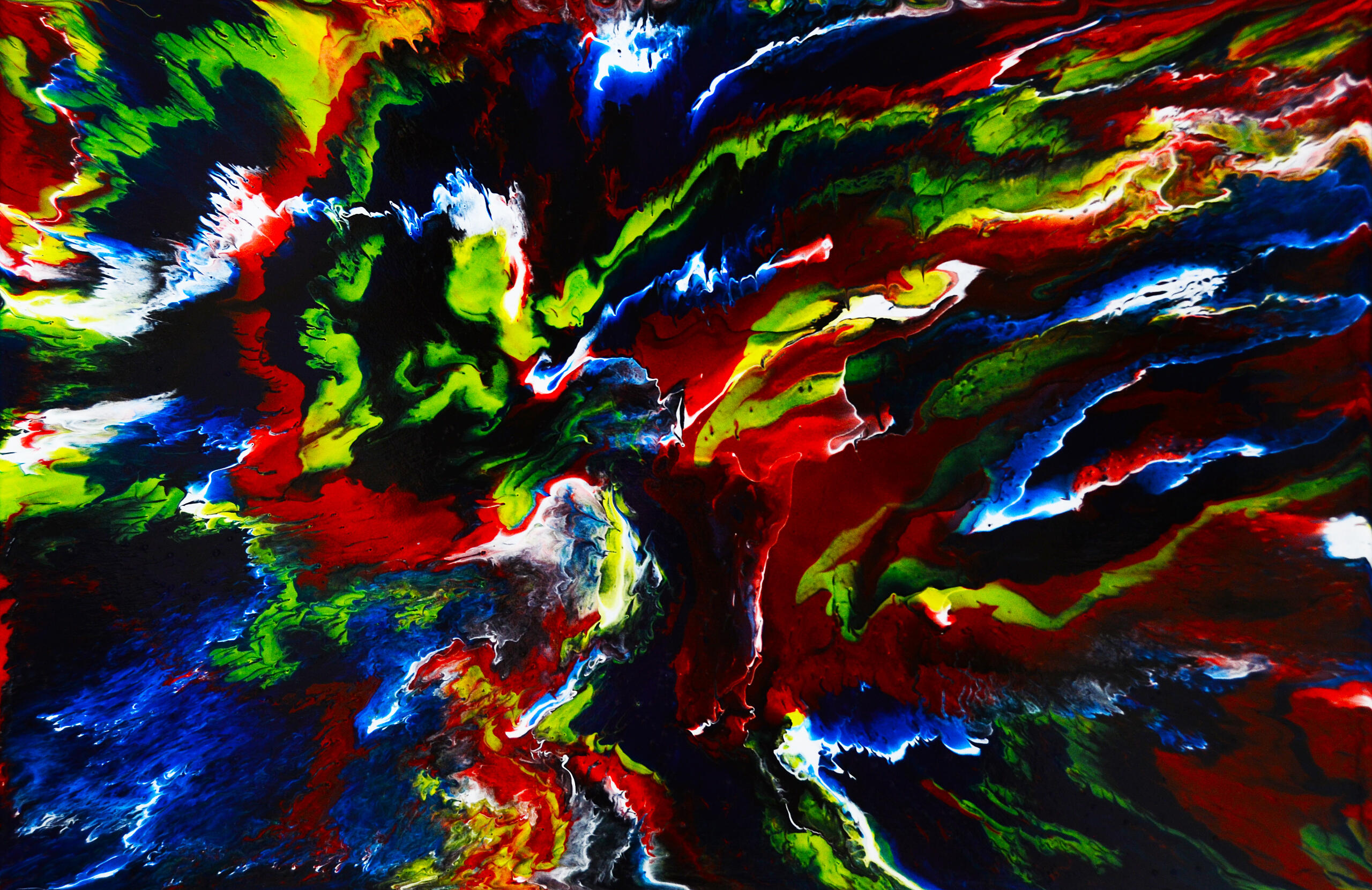 AS65, Acrylic on wood panel, 24" x 36" x 3/4", Sold