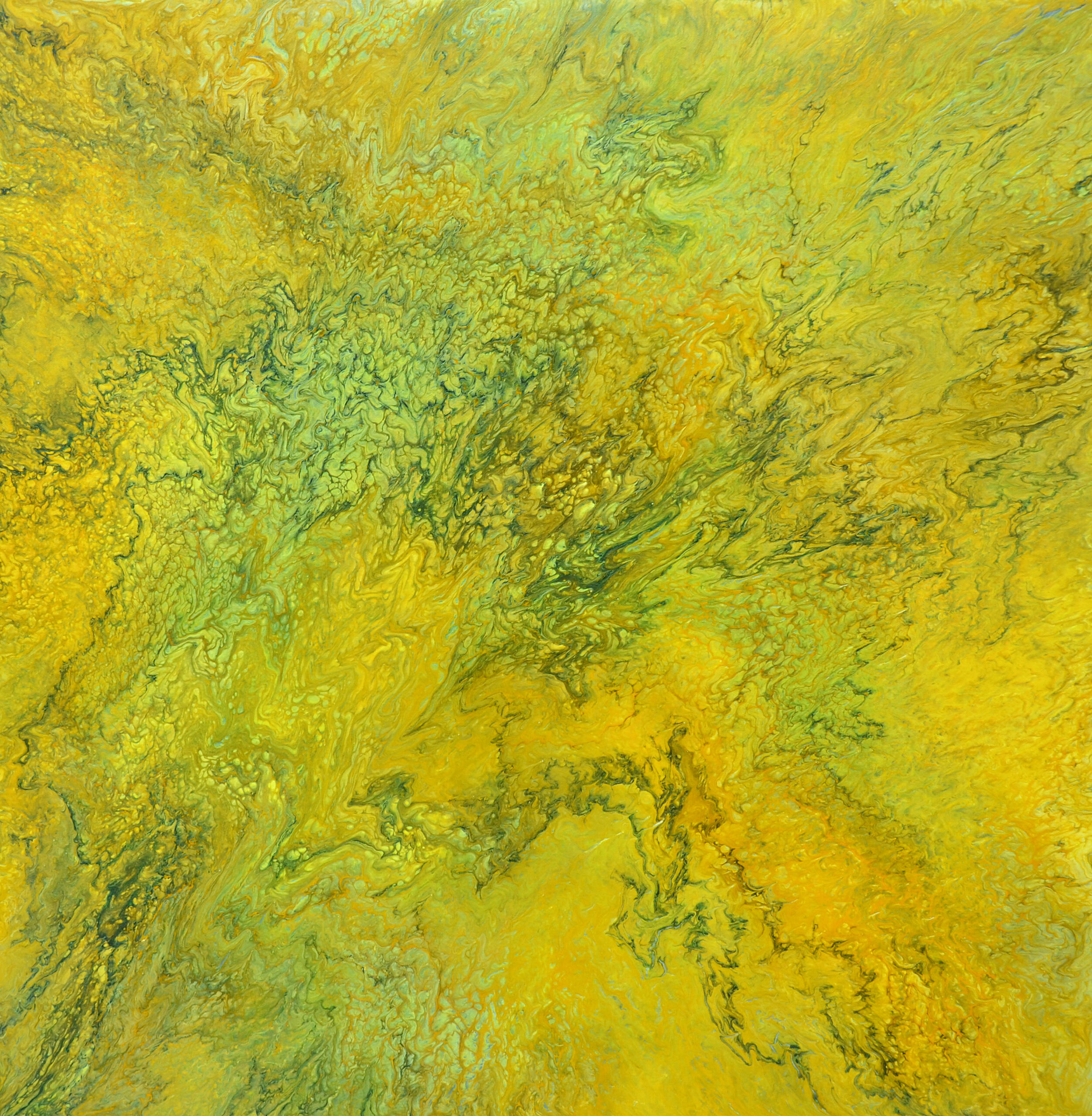 AS58, Acrylic on canvas, 30" x 30" x 1.5", Sold