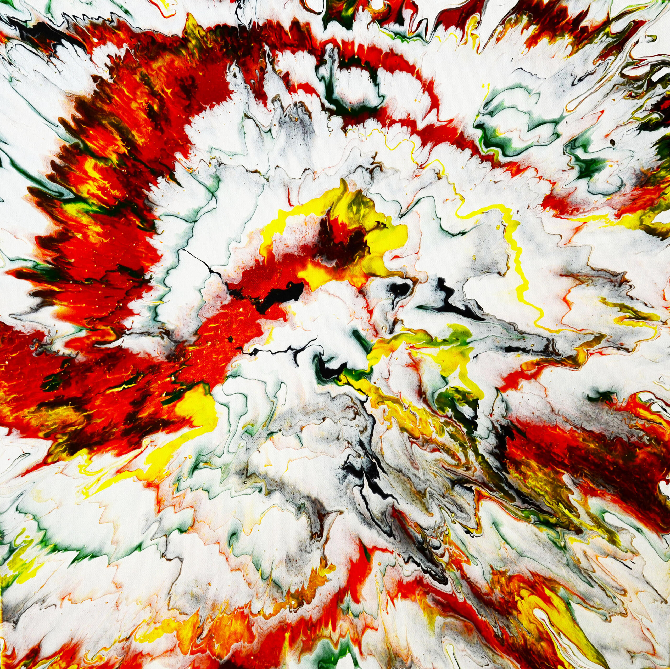 AS66 'Tempest', $500, Acrylic on canvas, 24" x 24" x 1.5"